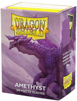 ドラゴンシールド ☆新品サプライ☆ドラゴンシールド アメジスト(66mm✕91mm