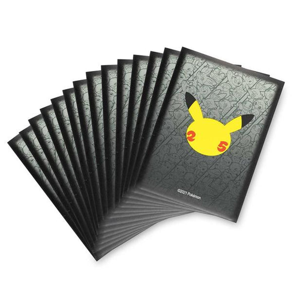 【デッキシールド】海外版　Pokemon Celebration Black Card Sleeves