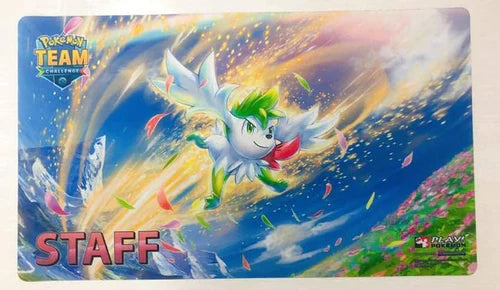 【プレイマット】海外版 ポケモンカードゲーム シェイミ STAFF