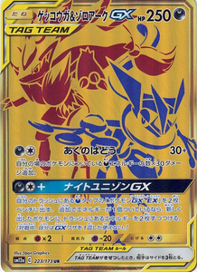 ゲッコウガ＆ゾロアークGX(223/173)(UR)【SM12a】